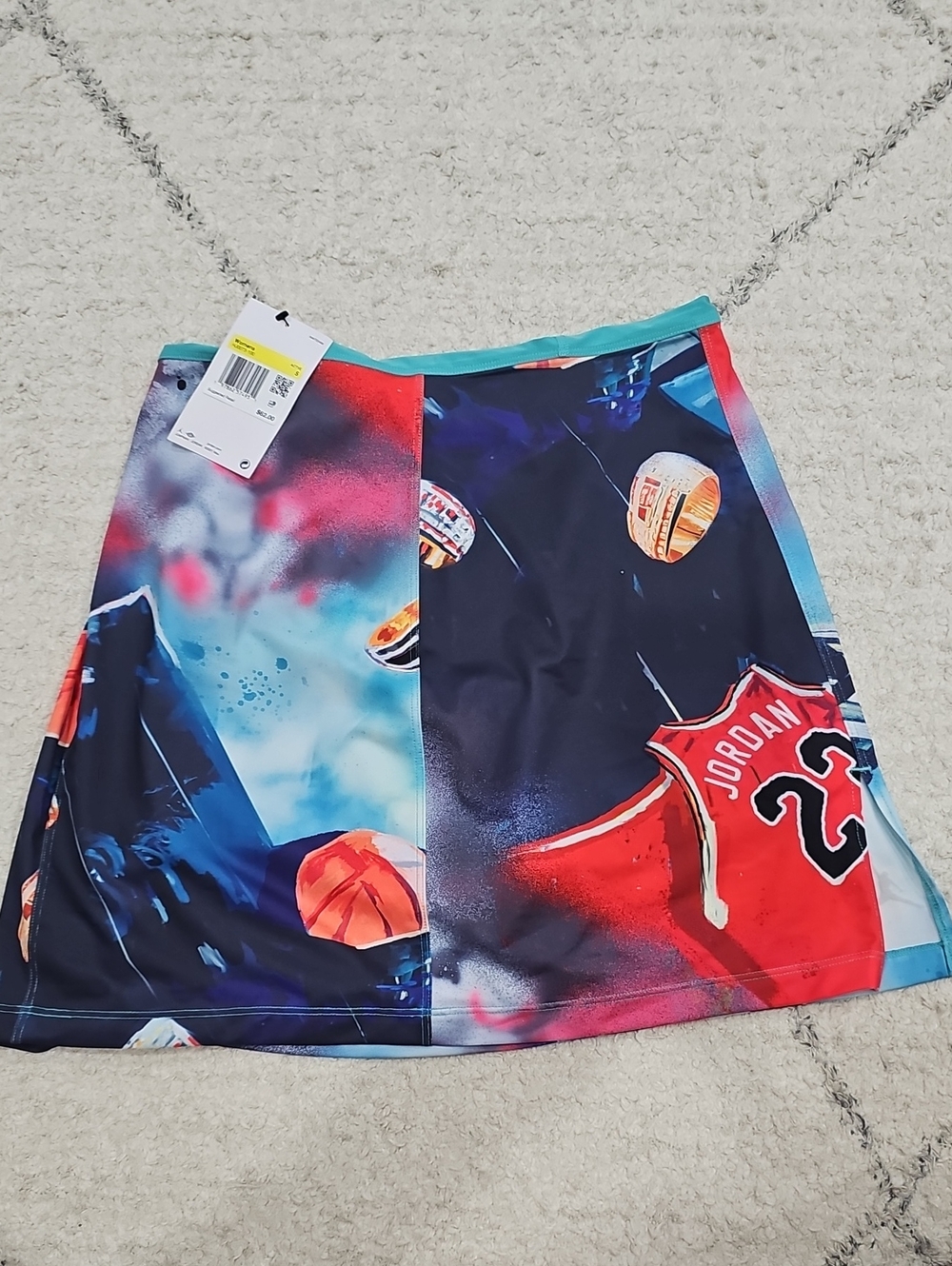 Brand New Jordan Printed Knit Skort Size Women's S SKU HJ0073 100 - Picture 6 of 9